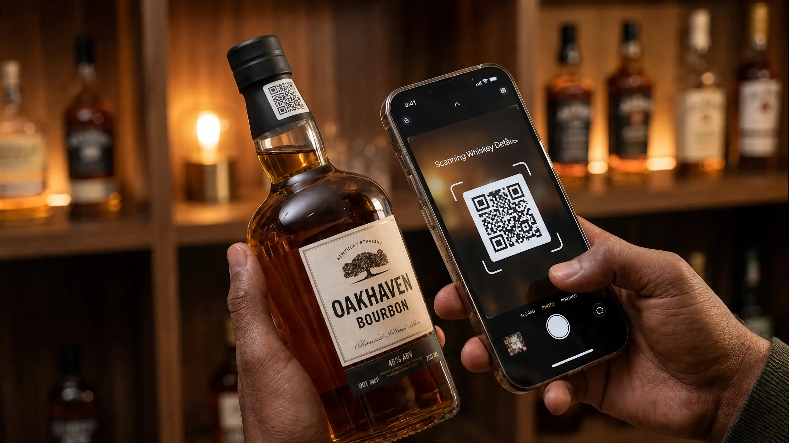 Alcohol bottle verification